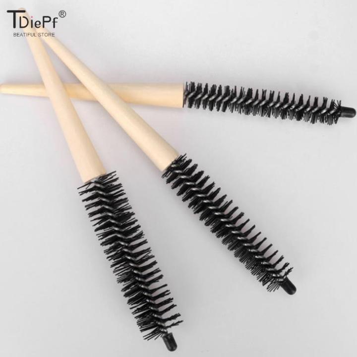 Wenefang%20Fashion%20Small%20Round%20Hair%20Brush%20Pro%20Salon%20Teasing%20Back%20Hair%20Brushes%20Wood%20Slimline%20Comb%20Hair%20Brush%20Extension%20Hairdressing%20Styling%20DIY%20Tool%20-%20Image%204