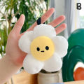 Fashion Plush Sun Flower Car Key Chains Women Ladies Bag Pendant Keyring Accessories Gift DFGGT. 