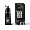 Dexe Black Hair Shampoo 400 ML - Natural Herbal Formula - Long-Lasting Fast Acting Dye - Easy & Safe to Use. 