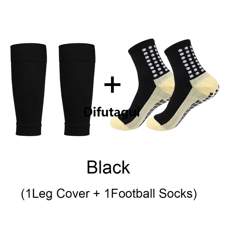 Difutagui%201%20Set%20Of%20High%20Elastic%20Football%20Shin%20Guards%20Socks%20Leg%20Coveradult%20Bargain%20price%20Youth%20Outdoor%20Sports%20Protective%20Equipment%20Non-slip%20Soccer%20Socks%20-%20Image%202