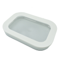 JAERBEE Meat Fridge Storage Containers Container with Lid for Meat Fridge Storage Box Suitable for Storing Bacon B. 