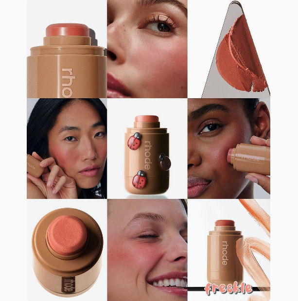 Cross-border%20rhode%20pocket%20blush%20stick%20Hailey%20Hailey%20Bieber%20Piggy/Freckle%20lip%20and%20cheek%20dual-use%20-%20Image%204