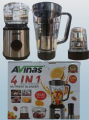 Avinas AV-126 Multi Function 4 In 1 Electric Nutrient Blender (1200 Watt) Purano Bazar. 