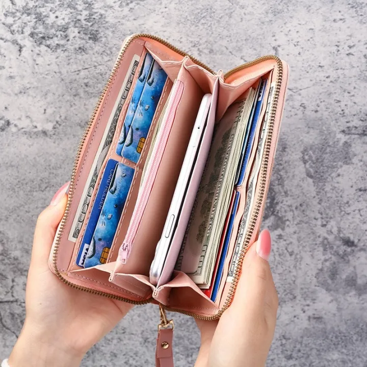 MRK3C%20Sales%20promotion%20Leather%20PU%20card%20holder%20wallet%20long%20ladies%20zipper%20fashion%20wallet%20handbag%20coin%20clip%20wallet%20-%20Image%205