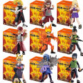 Dongzhu BLOKEES Original NARUTO ‌Nine-Tails Chakra Mode Sasuke Gaara Kurama Shikamaru Blind Box Assembled Action Figures Model Toys Gift. 