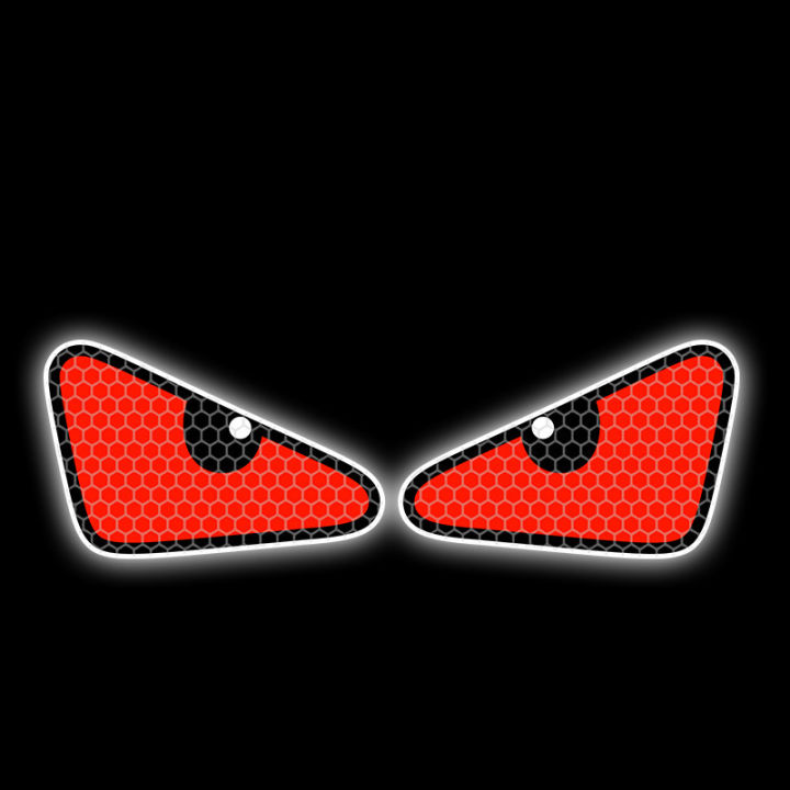 Grin%20Eyes%20Reflective%20Motorcycle%20Safety%20Warning%20Stickers%20Decor%20Moto%20Bike%20Scooter%20Body%20Windshield%20Helmet%20Tailbox%20Decal%20Accessories%20Qingyue%20-%20Image%203