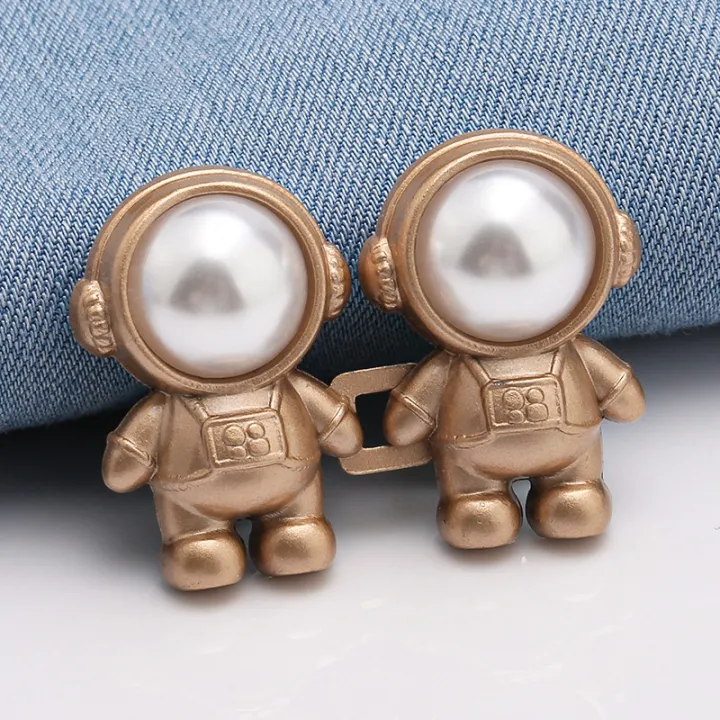 2Pcs%20Astronaut%20Shaped%20Tighten%20Waistband%20Adjustable%20Jean%20Button%20Waist%20Clip%20Buckle%20Pants%20Buckle%20Extender%20Jeans%20Button%20Attacher%20Pin%20Maoxiu%20-%20Image%205