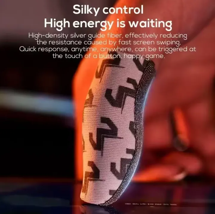 MEMO%20FS02%20Mobile%20Game%20Gloves%20For%20PUBG%20Breathable%20Finger%20Sleeve%20Sweatproof%20Fingertips%20Anti-slip%20Silver%20Fiber%20Gaming%20Cover%20-%20Image%204