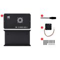 Waveshare Metal Box (A) Designed for Raspberry Pi Compute Module 4 IO Board, Comes with Cooling Fan. 