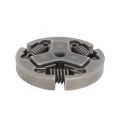 Durable Aluminum Alloy Clutch Replacement Dark Silver Compact String Trimmer Parts Easy to Install Brushcutter Parts for CS370 CS400 CS440 CS450 CS400F CS370F. 
