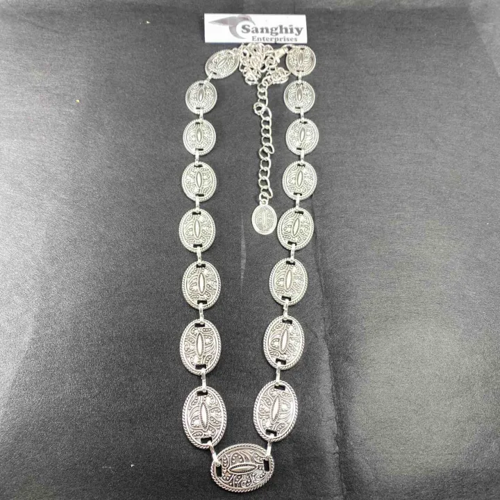 Women%20Western%20Chain%20Belt%20Concho%20Chain%20Adjustable%20Turquoise%20Metal%20Boho%20Waist%20Chain%20for%20Jeans%20or%20Dresses%20-%20Image%208