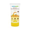mamaearth Vitamin C Daily Glow Sunscreen with Vitamin C & Turmeric for Sun Protection & Glow - 50 g. 