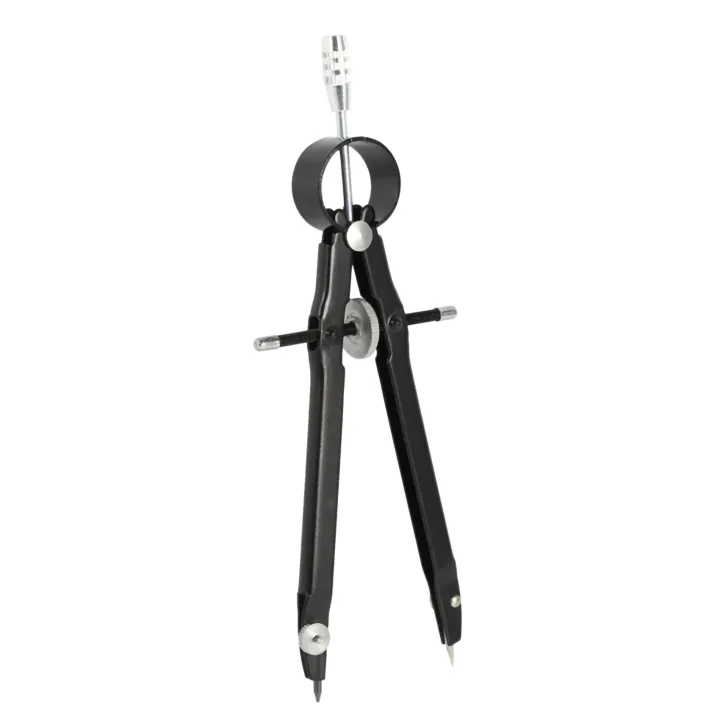 Geometry Set with Lock, Math and Precision Compass, Metal(black ...