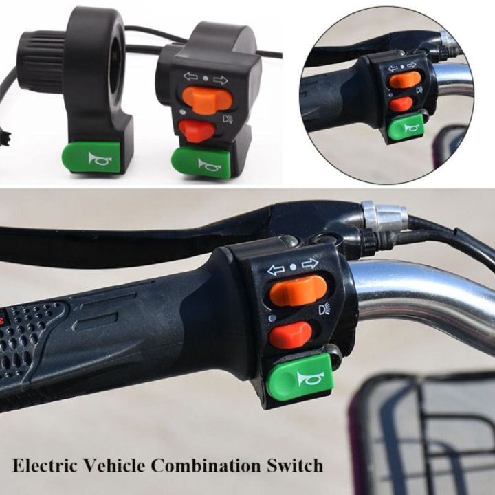 New Plastic Combination Switch Black 2 Styles Turn Signal Switch 3in1 ...