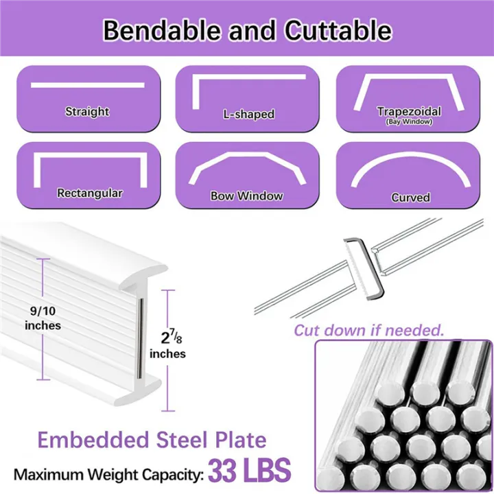 2X%20Flexible%20Bendable%20Ceiling%20Curtain%20Track,%20Ceiling%20Mount%20for%20Curtain%20Rail,%20Room%20Divider%20Ceiling%20Track%209.8FT%20-%20Image%202