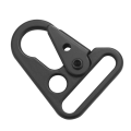 240 Pieces Enlarged Mouth Clip Sling Clasp Olecranon Hook for Keychain Snap Hooks Outdoor Bag Black Color. 