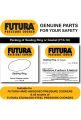 Hawkins Futura Rubber Gasket for 3 Liters Pressure Cooker (2 Pieces). 