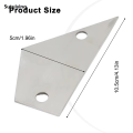 Sutuiying 1Pc Guitar Fret Rocker Level Tool Guitar Measuring Ruler Luxury Stainless Steel Luthier Tools Acoustic Electric Guitar. 
