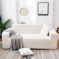 Solid Color All-Season Sofa Cover Nordic Fashion Knitted Stretch Full Sofa Cover Dustproof Sofa Cushion. 
