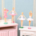 Mini Music Box Dolls Ballet Dancer Girls Figurines Fairy Princess Ornament Dancing Eight Tone Box Decor Music Box Accessories YUEYING. 