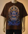 Bhairav Printed T-Shirt-Maroon Black, Blue,Brown, white, cream. 