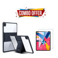 Lavish Deals iPad Pro 11 inch 3rd Gen (2022/2021/2020) Combo Offer Xundd Case And Polished Glass. 