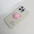 Gift Girl Socket Tok Case Phone Support Korean Cute Luminous Phone Holder Griptok Ring iPhone Samsung Grip Holder. 