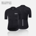 HOT MAAPPAS 2025 Cycling clothes Men cycling sportswear summer breathable quick drying seamless fit Outdoors cycling short jersey. 
