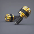 Brand new 2PCS Motorcycle Handle Bar Ends Grips Moto CNC Metal Handlebar Counterweight Plug Slider Motor Bike Grips Dirt Bike Accessories. 