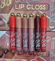 6 pcs Liquid Lipstick Set Velvet Matte Lip Gloss Waterproof Lasting For Women. 