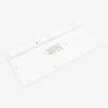 White wireless  Bluetooth Keyboard. 