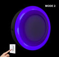 Wega 12 + 4 watt LED RGB Round Panel Light Ceiling POP Down Indoor For Home Decor Lighting (Multi Color). 
