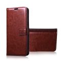 Leather Flip Cover Xiaomi Redmi 9 Prime - Wallet Case. 