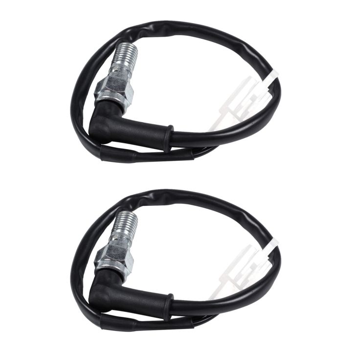fasdaga 2X Universal Motorcycle Hydraulic Brake Pressure Rear Light