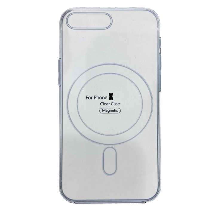 Apple iPhone X Clear Little Hard Case With MagSafe Magnetic