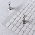 100pcs Press On Double Side Jelly Tape Nail Glue Adhesive Clear Stickers Manicure Nail Art Display Stand Salon Practice Showing Fengshi. 