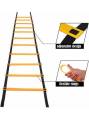 Agility Ladder 4 Meter Speed Training Ladder With 16 Adjustable Rungs, For Soccer, Football, Sports Training. 