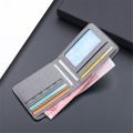 Creative Foldable Business Card Case Ultra-thin Fashion Male Money Bag Money Clips Canvas Men Wallet Male Purses Coin Purse. 