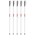 fasdaga 5X Visually Impaired Crutch Cane Blind Walking Stick Walker Aluminium Easy Folding. 