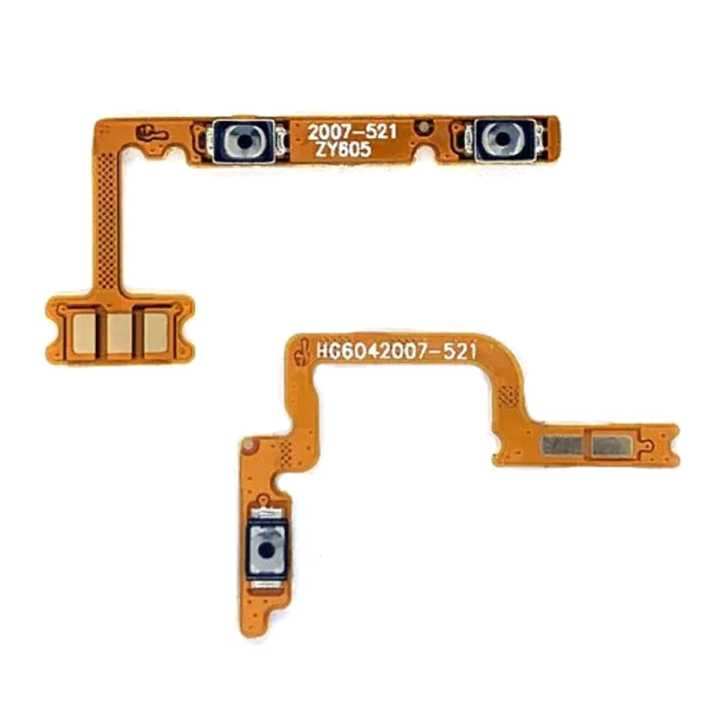 For OPPO Realme 5 5i C3 Power on / off Switch Button Side Volume Up Down Buttons Flex Cable Replacement Parts