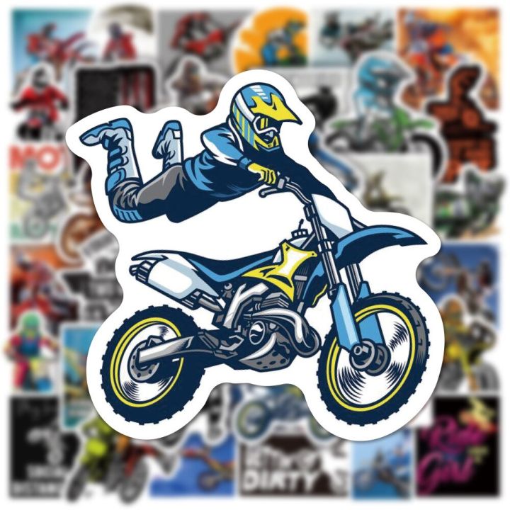 Artsy%20Home%20Motocross%20Dirt%20Bike%20Stickers%20-%2025/50pcs%20-%20Image%202