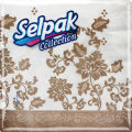 Selpak Collection Printed Paper Napkin Tissue 3Ply 20S. 