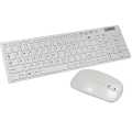 Combo Of Wireless Keyboard With Number Pad And Mouse. 