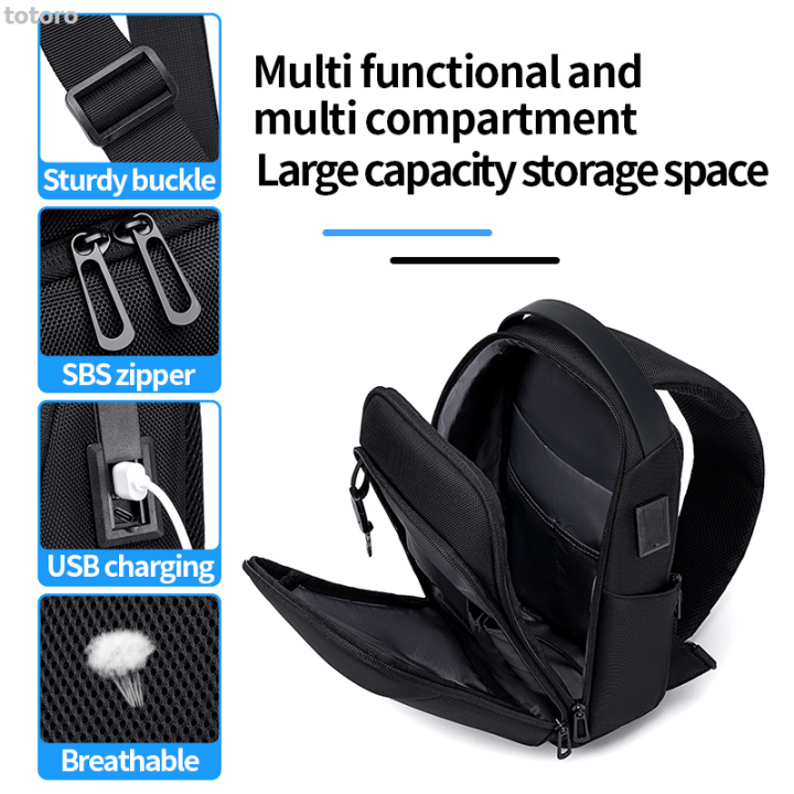 totoro%20SB%20Rechargeable%20Crossbody%20Bag%20Casual%20Anti-Theft%20Waterproof%20Men's%20Shoulder%20Sales%20promotion%20Bag%20Multifunctional%20Fenruien%20Men's%20Bag%20Short%20Haul%20Chest%20Bag%20U%20-%20Image%203
