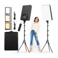 Photography LED Lighting Panel Light Remote Control for Live Stream Video Photo Lamp With Stand. 