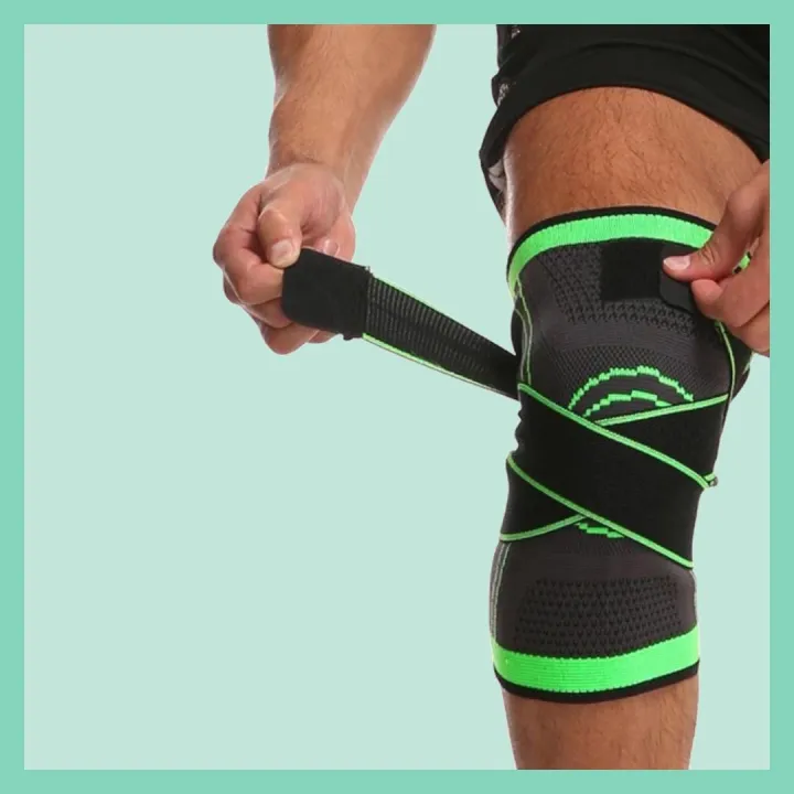 1 pc Ez Luting 3D Pressurized Fitness Running Cycling Knee Support ...