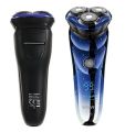 V-305 Premium Cordless Rechargeable IPX7 Fully Waterproof 3 Head Electric Shaver Wet & Dry Rotary Shavers for Men with Pop-up Trimmer Super-Fast Charge 100 minutes Runtime with LED Digital Display. 