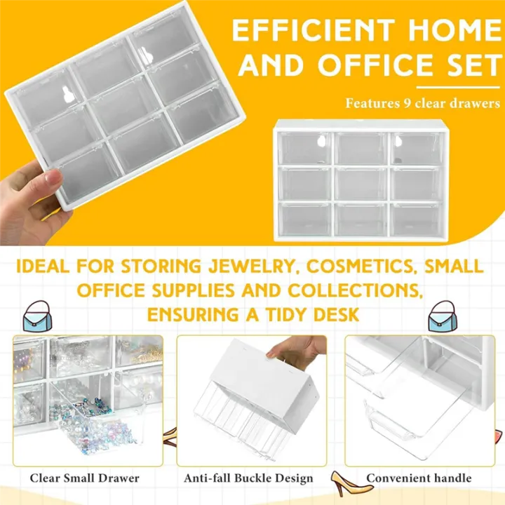 2%20Pcs%20Small%20Drawer%20Organizer%209%20Drawer%20Toolbox%20Mini%20Drawer%20Organizer%20with%20Clear%20Drawers%20Desktop%20Storage%20Box%20(Pink)%20-%20Image%207