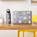 HOT BeliefMelief New style 50/100pcs Biology Stickers Funny Aesthetic Decals Vinyl Waterproof Laptop Luggage Fridge Stationery Scrapbook Phone Sticker. 