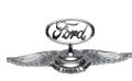 Ford Bonnet Logo With Wings For All Ford Cars. 
